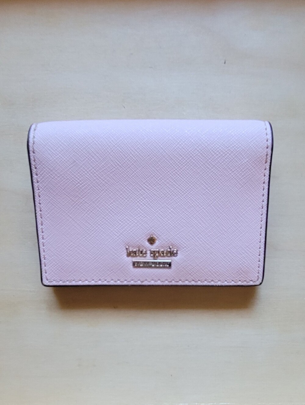 Women's Pretty Light Pink Kate Spade Keychain Wallet